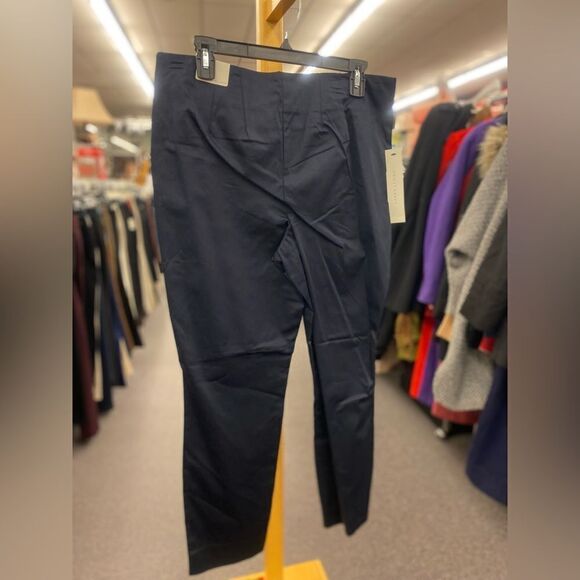 Larry Levine Ladies 10 Navy Blue Pants NEW - Picture 5 of 5